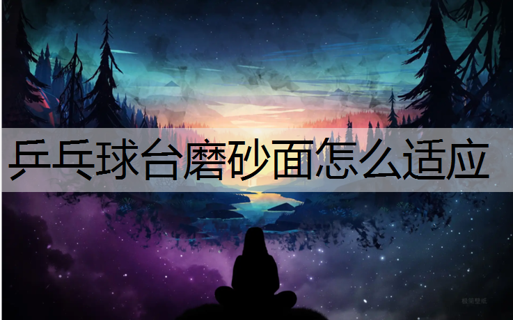 乒乓球台磨砂面怎么适应